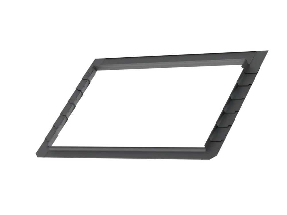 Prix Réduit Raccord ardoise verrière atelier 3en1 Velux - EDLS FFKF06 - 188 x 118 cm - 2000 - pose traditionnelle
