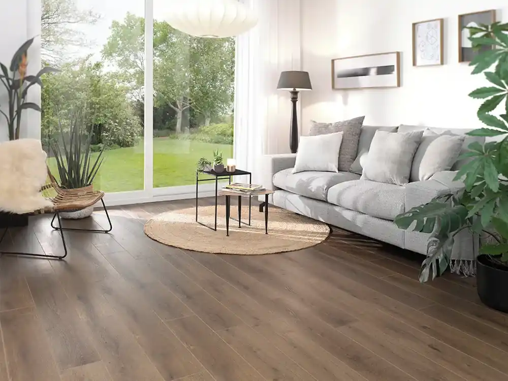 Vente Directe Lame de sol vinyle clipsable avec sous couche - yukon 176x1213x4 + 1 mm - tan