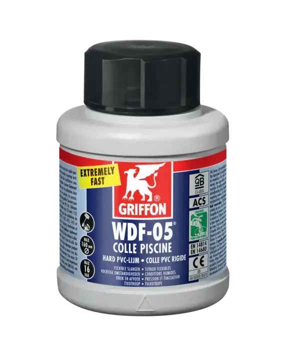 Marque Colle gel PVC flexible/rigide wdf- 05 - 250 ml
