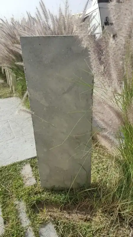 Remise Palis pierre naturelle - calcaire - gris Bilbao - 150 x 35 cm - ép. - 4 cm