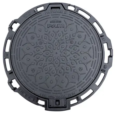 REGARD DE CHAUSSEE FONTE PAYSAGE 2 D600MM CADRE ROND C250 NF PONT A MOUSSON Livraison Express