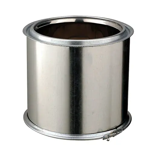Élément droit ED pour conduit - Ø 230 mm - Inox-Galva - Longueur 250 mm Offre Spéciale