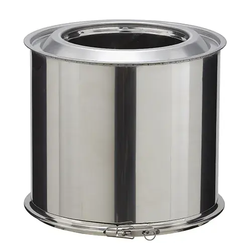 Élément droit ED pour conduit - Ø 230 mm - Inox-Inox - Longueur 250 mm Réduction
