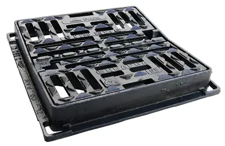 Acheter Direct GRILLE FONTE CONCAVE CARREE verrouillable SQUADRA C400 PMR C250 NF PONT A MOUSSON