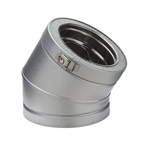 Authentique Élément coudé EC pour conduit Therminox ZI - 30° - Ø 150 mm