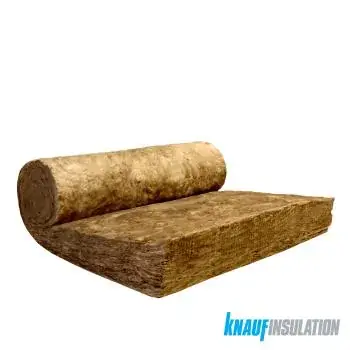 Haute Qualité Laine de verre - KI FIT 035 Nu - rouleau 7,40 x 1,20 ml - ép. 100 mm - R2,85