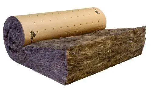 Laine de verre - Thermolan TI212 revêtu kraft - rouleau 3,50 x 1,20 ml - ép. 260 mm - R6,50 Seulement Aujourd'hui