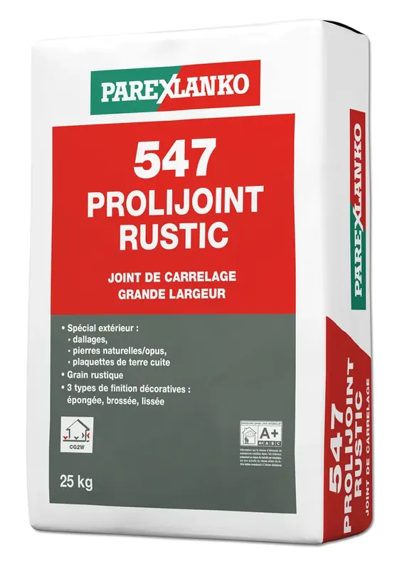 Quantité Limitée Joint carrelage PROLIJOINT 547 RUSTIC PIERRE 25KG