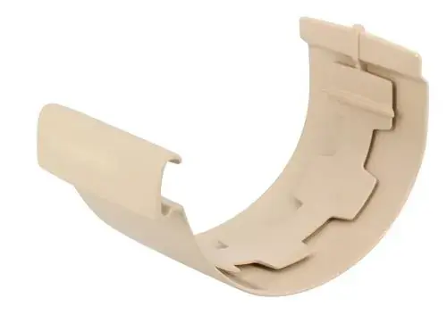Jusqu'à Épuisement Des Stocks Jonction à coller pour gouttière PVC Vodalis - sable - T29