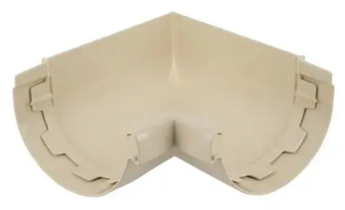 Angle intérieur pour gouttière PVC Vodalis - sable - T29 Achetez Aujourd'hui