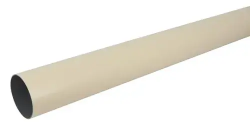Tuyau de descente PVC Vodalis - sable - Ø 80 - 4 ml - T29 Vente Directe