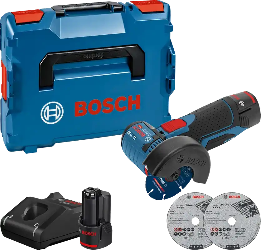 Prix Choc MEULEUSE GWS 12V-76 2 BATTERIES 3Ah L-BOXX