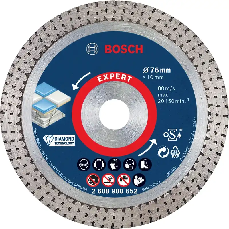 DISQUE DIAMANT FOR CERAMIC Ø76 Vente Flash