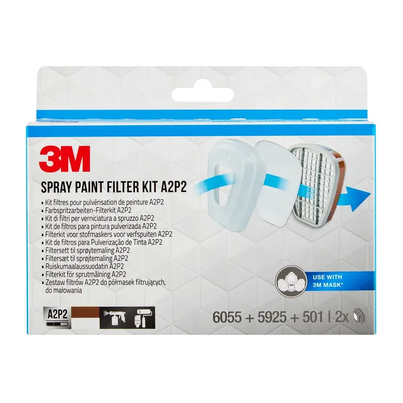 Satisfait Ou Remboursé Kit filtres anti-poussières et filtres anti-gaz A2 P2R
