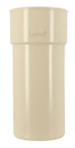 Manchette mâle/femelle pour tuyaux PVC - sable - Ø 80 - T25 Prix Cassé