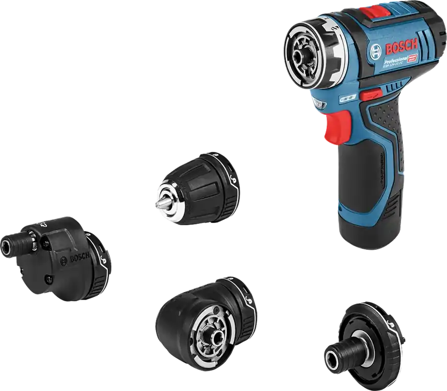 PERCEUSE VISSEUSE GSR 12V-15 FC FLEXI 4P 2 BATT 2Ah L-BOXX Dernier Modèle