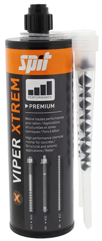 Remise RESINE SCELLEMENT VIPER XTREM + 2 BUSES 410 ML
