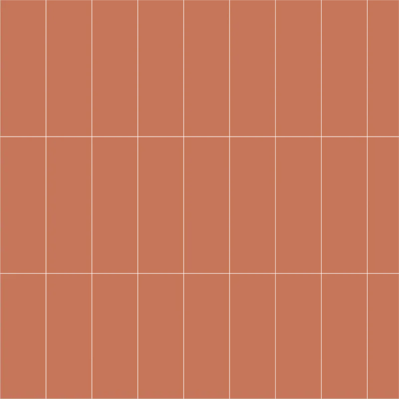 Faïence Colorful - rouge - 30x90 cm Commander Vite