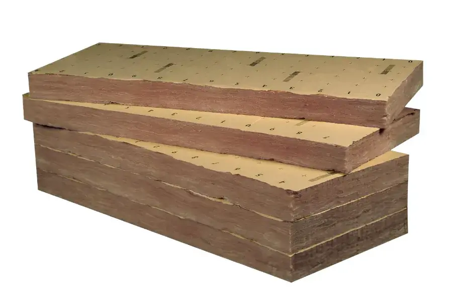 Dernier Modèle Laine de verre - Thermolan TP238 revêtu kraft - panneau 1,35 x 0,60 ml - ép. 120 mm - R3,75