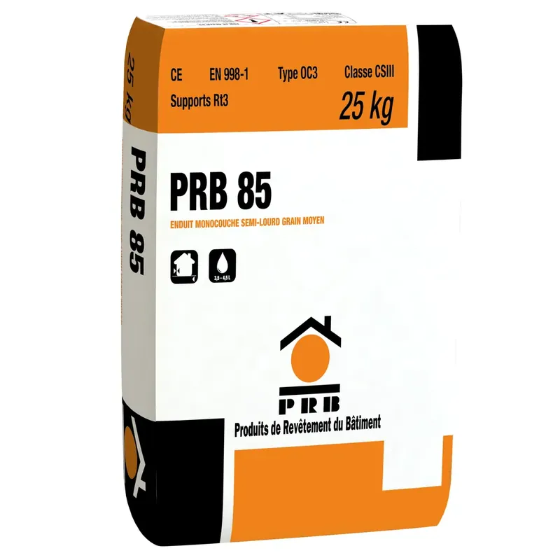 ENDUIT PRB MONOCOUCHE - PRB 85 ST - SAINT TROPEZ - SAC DE 25KG Marque