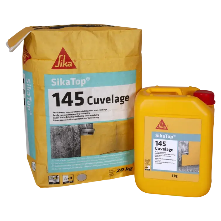 Nouveauté MORTIER SIKATOP 145 CUVELAGE KIT 25KG
