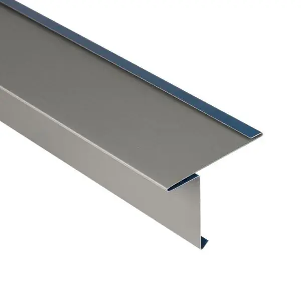Soldes Bande d‘égout non ventilé zinc - prePATINA clair Eco Zinc - ép. 0,65 mm - dév 250 mm - 2 ml