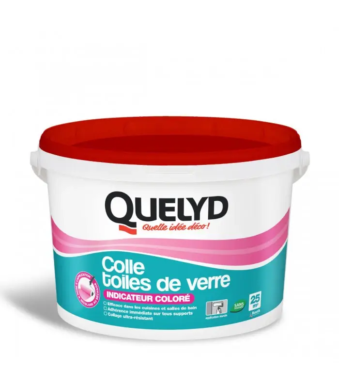 Colle toile de verre indicateur coloré - 1KG, 5KG, 10KG Offre Spéciale