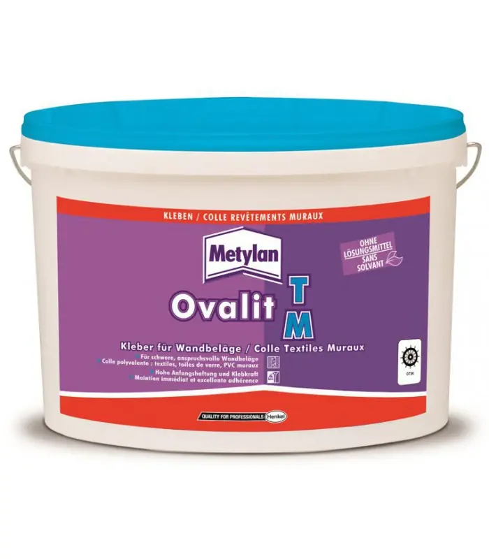Colle textiles muraux Ovalit TM - 750G, 5KG, 10KG, 18KG Produit De Marque