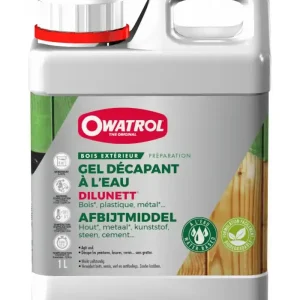 Owatrol Gel Décapant à l‘Eau Dilunett - 0,5L, 1L, 2,5L Bon Plan