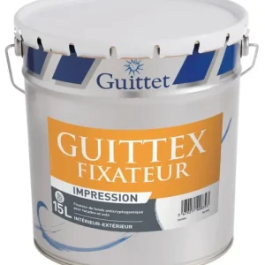 Guittet Guittex Fixateur Opacifiant de Fonds Façades et Sols - 3L, 15L Offre Du Jour