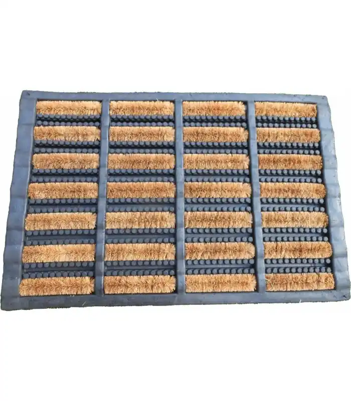 Tapis Coco et Caoutchouc Silvio 40x60 cm Authentique