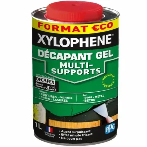 Xylophene Gel décapant multi-supports – action rapide - 1L Haute Qualité