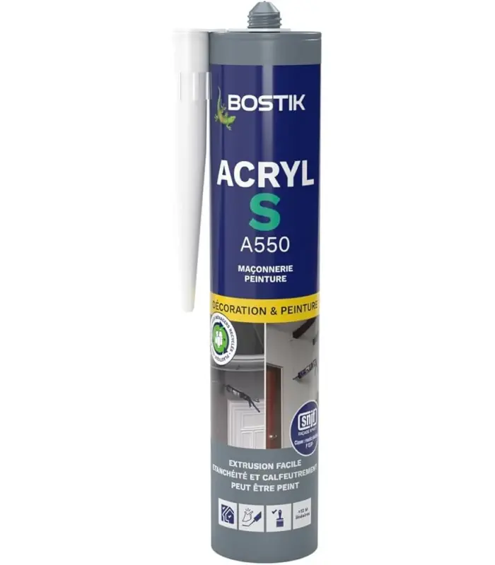 Expédition Rapide Mastic Acryl S Bostik 310ml