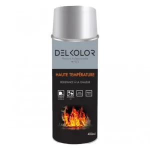 Quantité Limitée Delkolor Peinture haute température en aérosol 400 ml