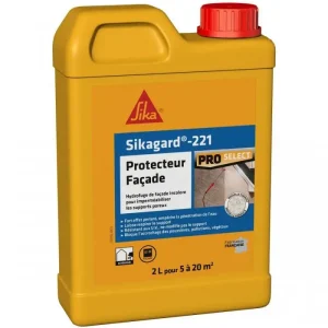 Nouveauté Sikagard 221 - Protection imperméabilisant hydrofuge façade Incolore - 2L, 5L, 20L