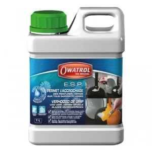 Owatrol E-B Fixateur de Fonds Poreux et Difficiles - 1L Livraison Express