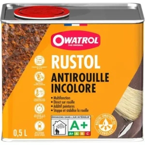 Owatrol Antirouille Incolore Rustol - 0,5L, 1L, 5L Nouvel Arrivage