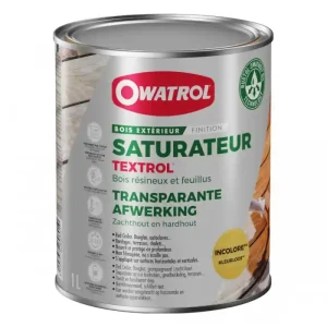 Populaire Owatrol Saturateur Textrol Bois Résineux et Feuillus - 1L, 5L, 20L