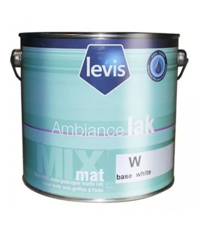 Levis Ambiance Lak Mat - Peinture Alkyde pour bois, plastique, métaux - 1L, 2,5L Expédié Aujourd'hui