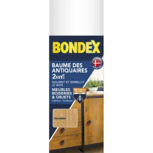 Bondex Baume des Antiquaires Incolore 2 en 1 Nourrit et Embellit - aérosol 400ml Super Prix