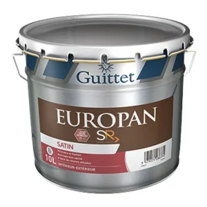 Promotion Guittet Europan SR Peinture microporeuse boiseries - Intérieur et extérieur - Séchage Rapide - 1L, 3L, 10L