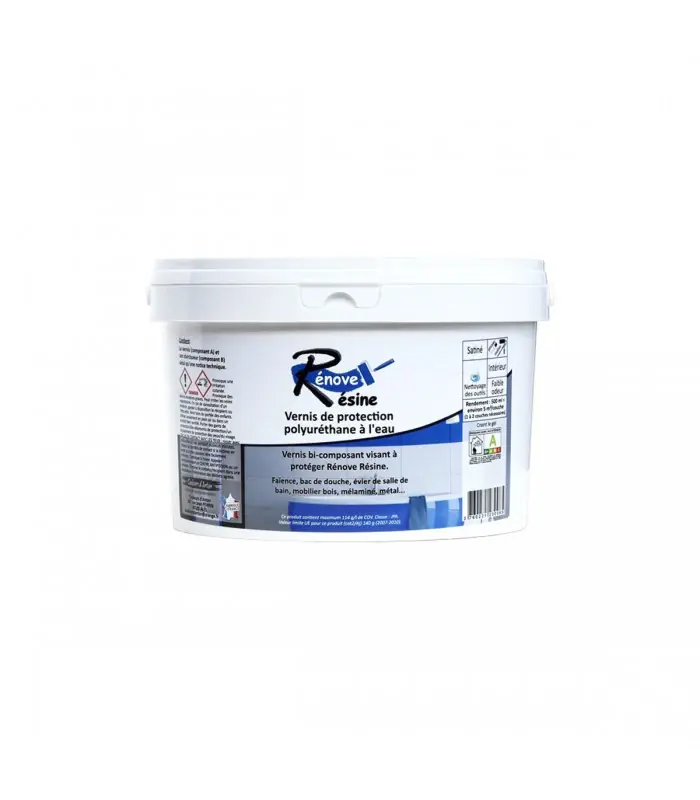Acheter En Ligne Rénove Résine Vernis de protection multi-supports - 0,5L