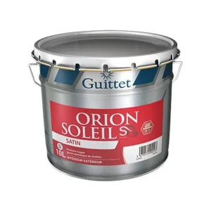 Guittet Orion Soleil SR satin Peinture-laque glycéro Menuiseries Bois et Métalliques - 1L, 3L, 10L Prix Bas