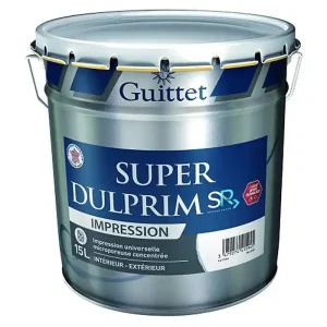 Quantité Limitée Guittet Super Dulprim SR Peinture d‘Impression Multi supports Séchage Rapide - 1L, 3L, 15L