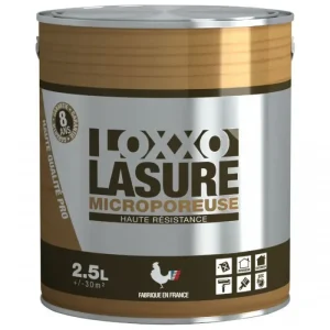 Promotion Saisonnière Loxxo Lasure Bois - Haute Résistance 8 ans - Satin - 0,75L, 2,5L