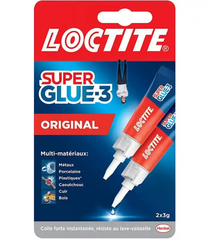 Offre Exclusive Super Glue 3 Original 2x3g