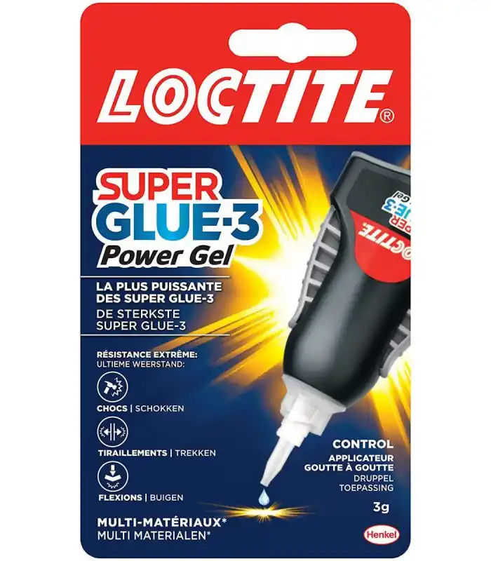 Acheter En Ligne Super Glue 3 Control Power Gel 3g