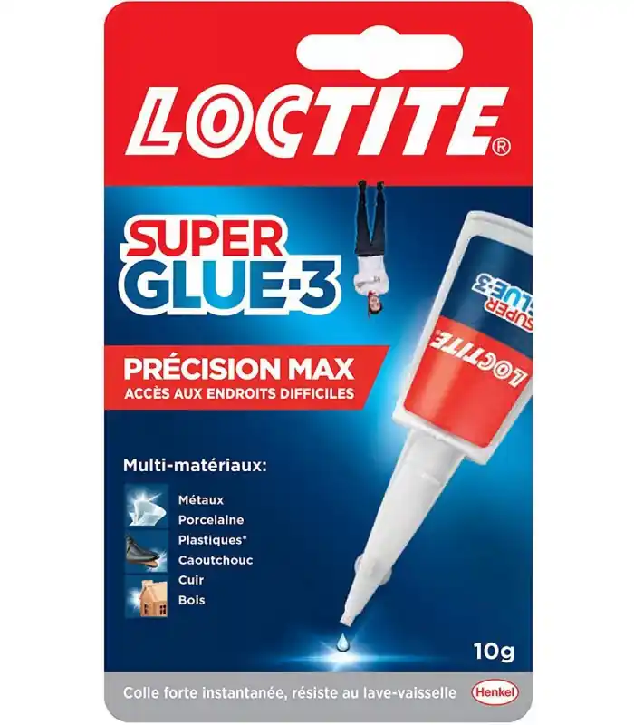 Commander Vite Super Glue 3 Précision Max 10g