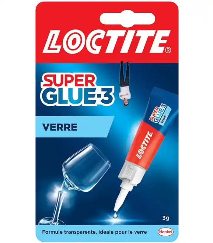 Super Glue 3 spécial verre 3g Affaire À Saisir