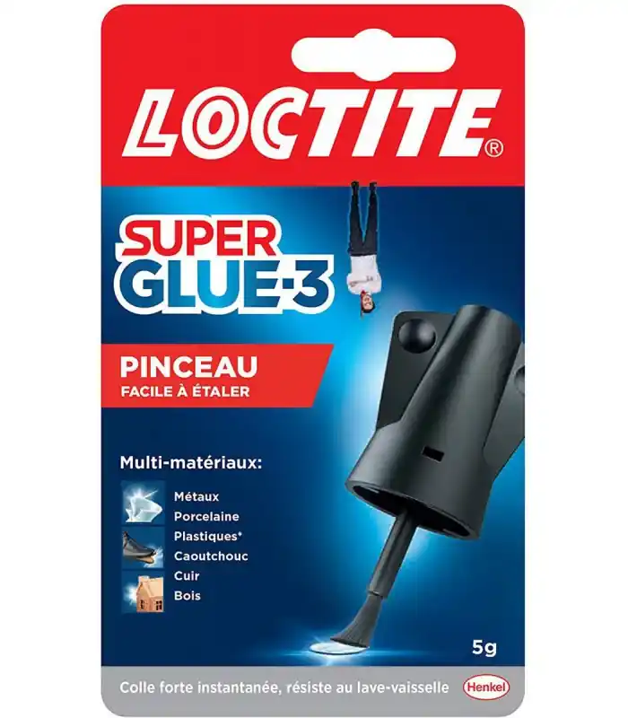 Marque Super Glue 3 Pinceau 5g